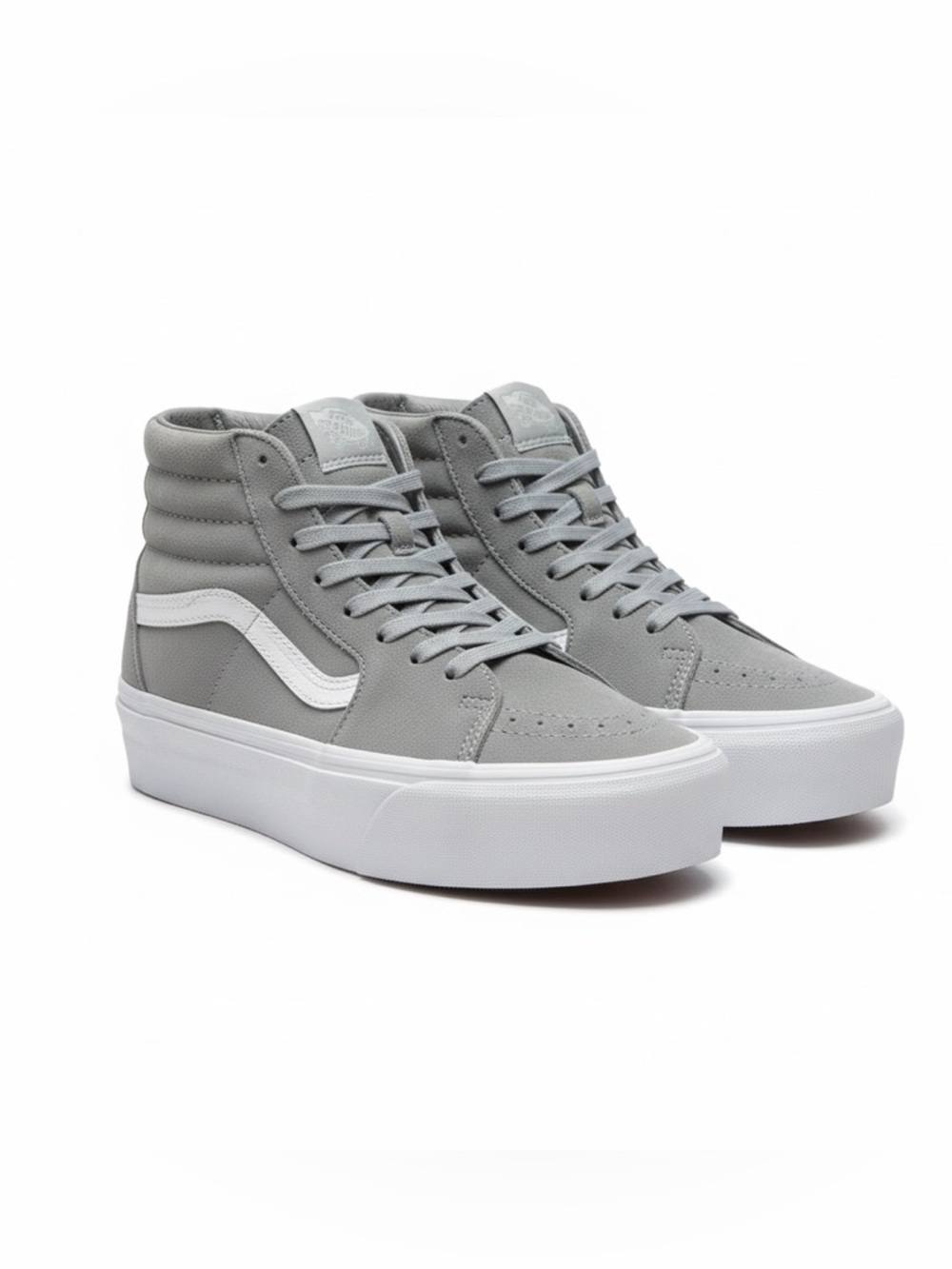 Vans SK8 HI Tapered stackform Size 6.5 Women’s / 5 Men’s Grey Suede